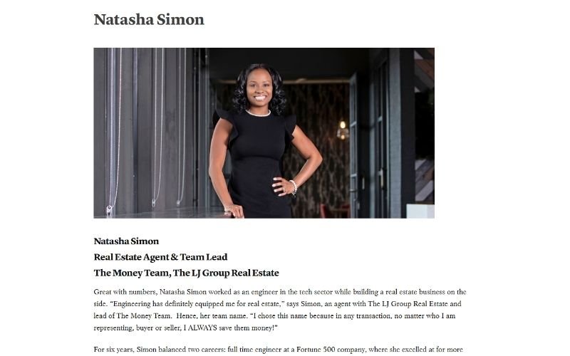 Houston Agent Magazine Feature: Real Estate Agent & Team Lead (2020)